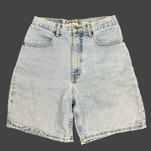 Northcrest Jean Co Denim Shorts Womens 6 Light Wash Cotton Mid Rise Jean Shorts